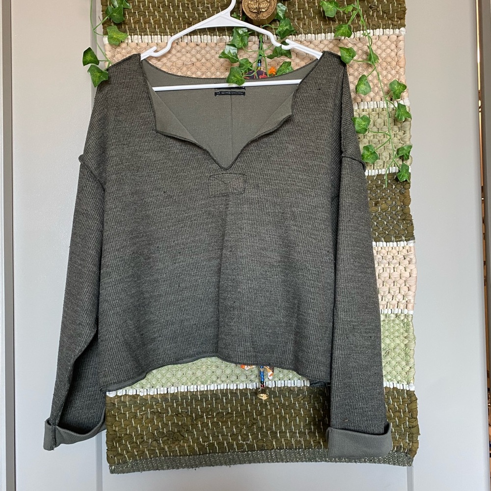Urban Outfitters SM off shoulder sweater